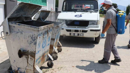 Nazilli Belediyesi'nden haşere ile etkin mücadele