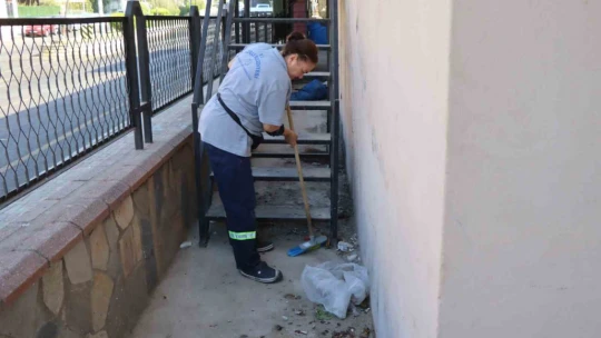 Nazilli Belediyesi'nden kapalı pazar mescitlerinde kapsamlı temizlik