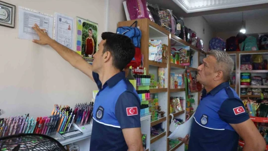 Nazilli Belediyesi'nden okul bölgesinde hijyen ve güvenlik kontrolü