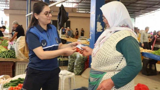 Nazilli Belediyesi'nden pazaryerlerinde düzen ve güvenlik adımı