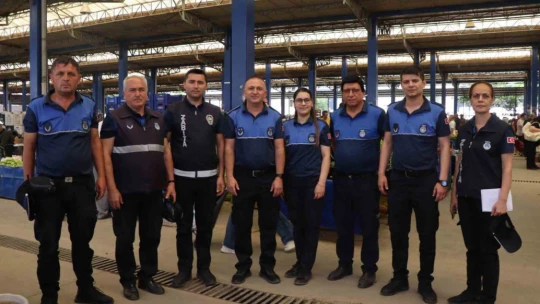 Nazilli Belediyesi'nden pazaryerlerinde düzen ve güvenlik adımı