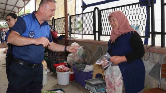 Nazilli Belediyesi'nden pazaryerlerinde düzen ve güvenlik adımı