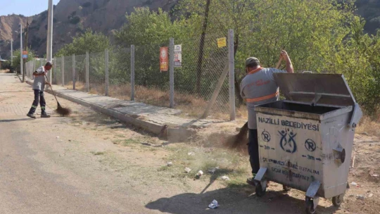Nazilli Belediyesi'nden Pınarbaşı'nda kapsamlı çalışma