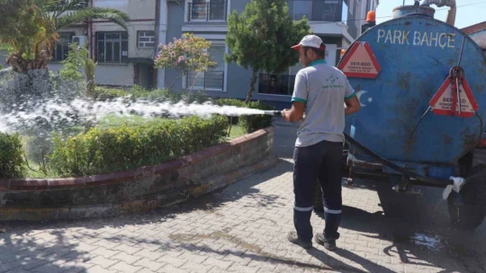 Nazilli Belediyesi'nden Sümer Mahallesi'nde bakım ve temizlik çalışması
