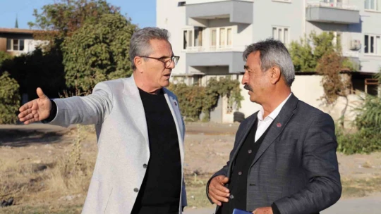 Nazilli Belediyesi'nden yol çalışmalarına yoğun mesai