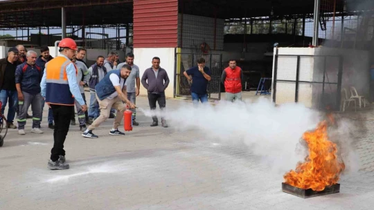 Nazilli Belediyesi personellerine Acil Durum Eğitimi verildi
