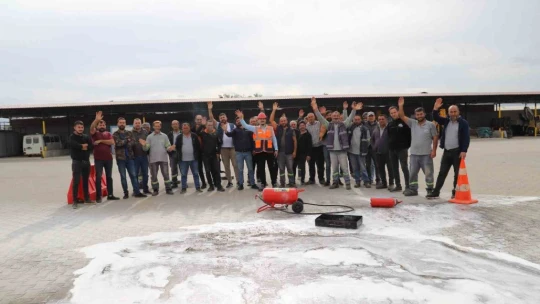Nazilli Belediyesi personellerine Acil Durum Eğitimi verildi