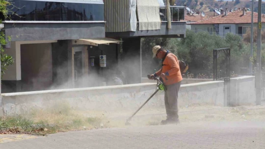 Nazilli Belediyesi Pınarbaşı Mahallesi'nde temizlik çalışması başlattı