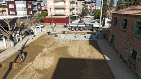 Nazilli Belediyesi Şirinevler'de ikinci etap çalışmalarına başladı