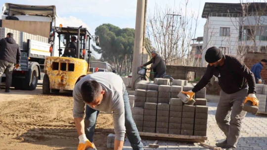 Nazilli Belediyesi Şirinevler'de ikinci etap çalışmalarına başladı