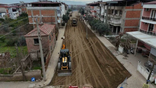 Nazilli Belediyesi Şirinevler'de ikinci etap çalışmalarına başladı
