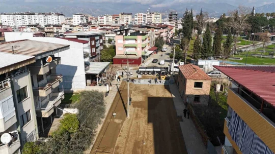 Nazilli Belediyesi Şirinevler'de ikinci etap çalışmalarına başladı