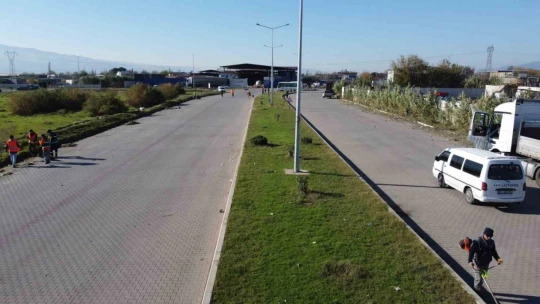 Nazilli Belediyesi Temizli İşleri Müdürlüğü çalışmalarını sürdürüyor