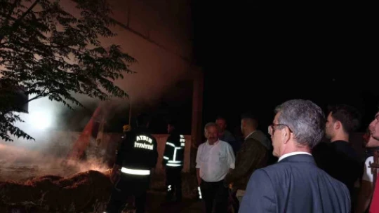 Nazilli Belediyesi, yangın söndürme çalışmalarına destek verdi