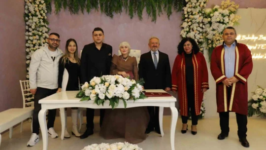 Nazilli Belediyesi yeni Nikah Salonu hizmete açıldı