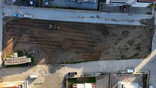 Nazilli Belediyesi, Yeşil Mahalle'ye yeni park kazandırıyor