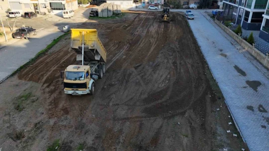 Nazilli Belediyesi, Yeşil Mahalle'ye yeni park kazandırıyor