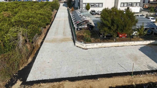 Nazilli Belediyesi, Yeşilyurt'taki yol çalışmalarını tamamladı