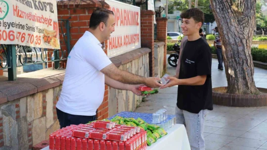 Nazilli Belediyesi YKS'de öğrencileri yalnız bırakmadı