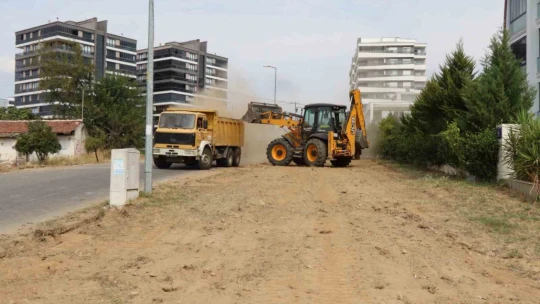 Nazilli Belediyesi yol yapım çalışmalarını tamamladı