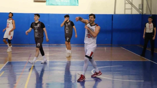 Nazilli Belediyespor Erkek Basketbol Takımı önde başladı