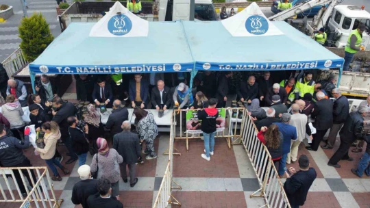 Nazilli'de 20 bin incir fidanı dağıtıldı