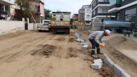 Nazilli'de 2024 yılı için planlanan yol çalışmaları bir bir tamamlanıyor