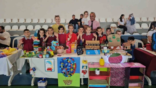 Nazilli'de 40 okuldan geri dönüşüm şenliği