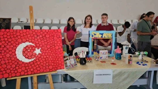 Nazilli'de 40 okuldan geri dönüşüm şenliği