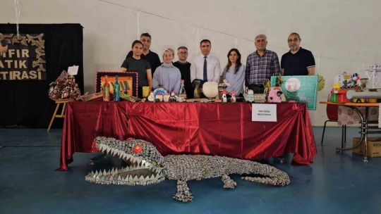 Nazilli'de 40 okuldan geri dönüşüm şenliği