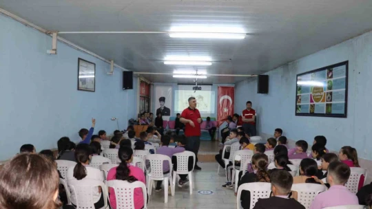 Nazilli'de afet farkındalığı eğitimi sürüyor