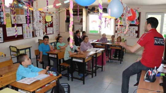 Nazilli'de afet farkındalığı eğitimi sürüyor