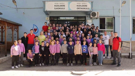Nazilli'de afet farkındalığı eğitimi sürüyor