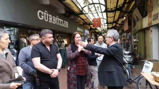Nazilli'de Ayakkabıcılar Sokağı yenileniyor