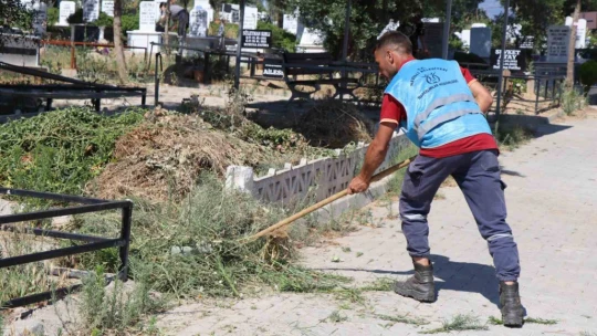 Nazilli'de bayram temizliği başladı