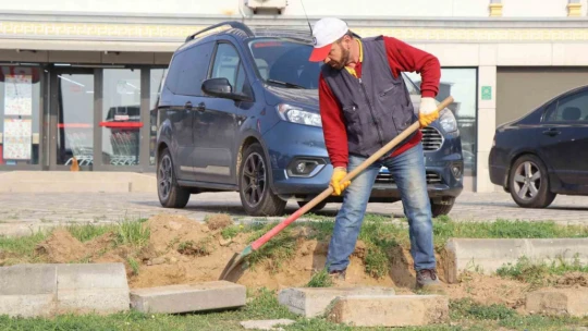Nazilli'de beklenen yol çalışması başladı