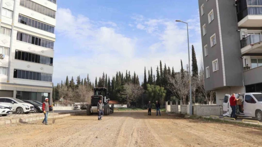 Nazilli'de beklenen yol çalışması başladı