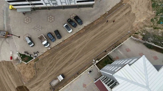 Nazilli'de beklenen yol çalışması başladı
