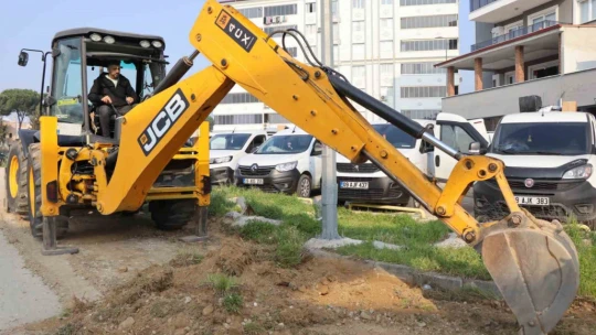 Nazilli'de beklenen yol çalışması başladı