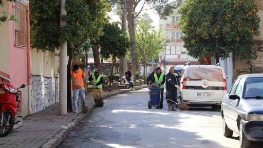 Nazilli'de Belediyesi'nden kış temizliği