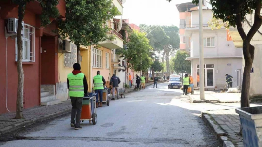 Nazilli'de Belediyesi'nden kış temizliği