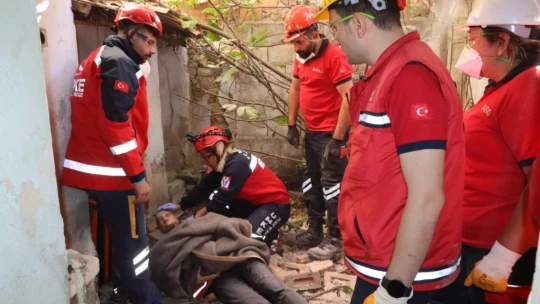 Nazilli'de bölge tatbikatı başarıyla gerçekleştirildi