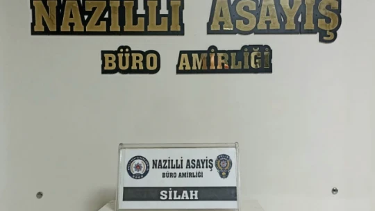 Nazilli'de denetimlerde çok sayıda silah ele geçirildi