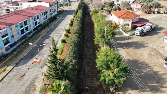 Nazilli'de dere yatakları temizleniyor