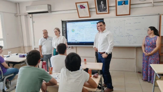 Nazilli'de eğitim kalitesine katkı sunan çalışmalara yakın takip