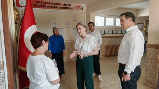 Nazilli'de eğitim kalitesine katkı sunan çalışmalara yakın takip