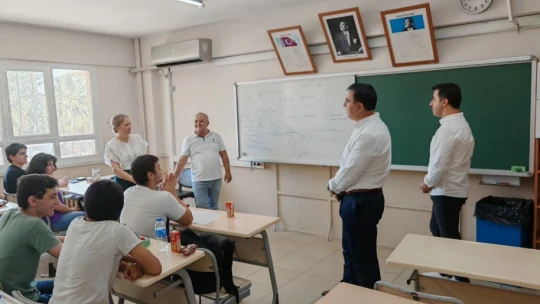 Nazilli'de eğitim kalitesine katkı sunan çalışmalara yakın takip