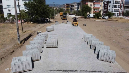Nazilli'de ikinci etap yol çalışmaları başladı