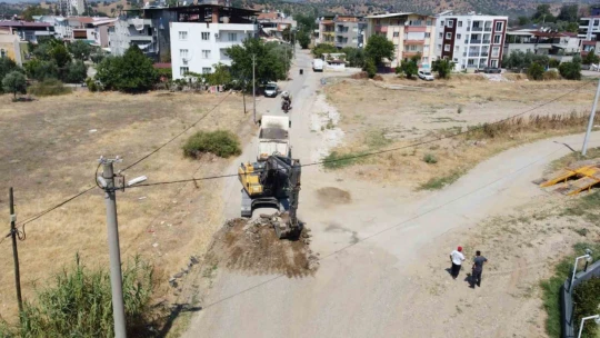 Nazilli'de ikinci etap yol çalışmaları başladı