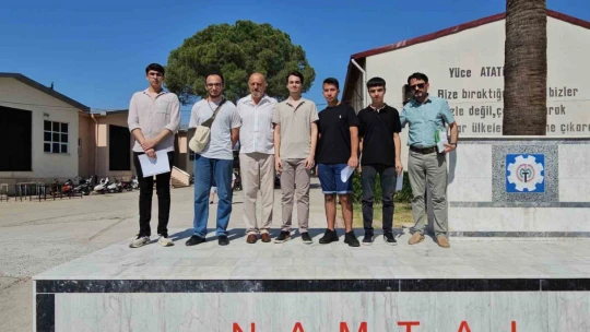 Nazilli'de karne töreninde bir ilk yaşandı